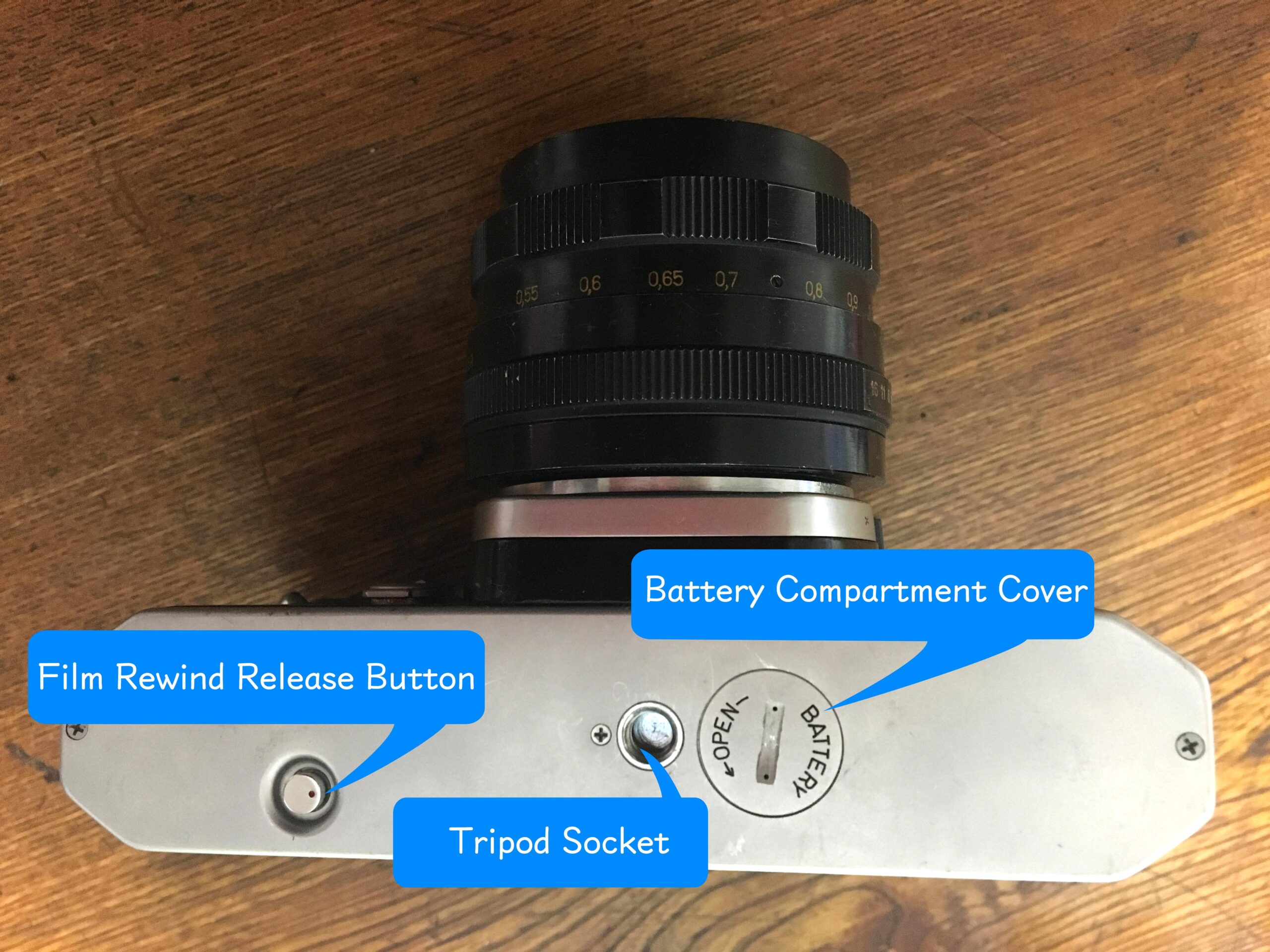 図解付き カメラの各部名称 英語でなんていうの Photokoto