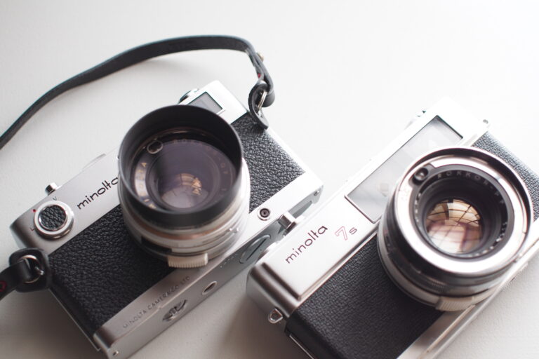 minoltaのおすすめフィルムカメラ2選|AL-EとHI-MATIC 7sの魅力