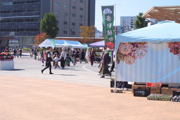 『GreenSnap Marche HIROSHIMA 2024』の会場の様子