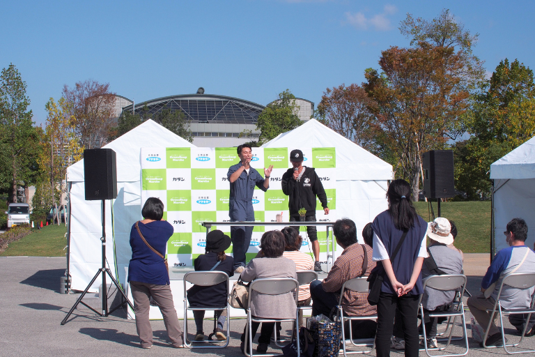 GreenSnap Marche HIROSHIMA 2024のステージの様子