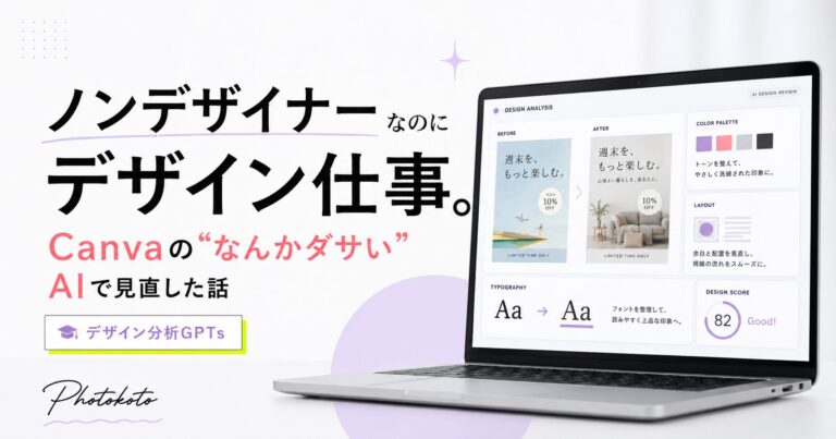 ノンデザイナーこそ使ってほしい|Canvaの“なんかダサい”をAIで見直した話