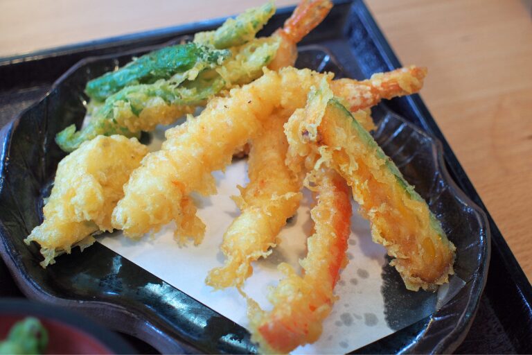 スパ羅漢の天ざるそば
